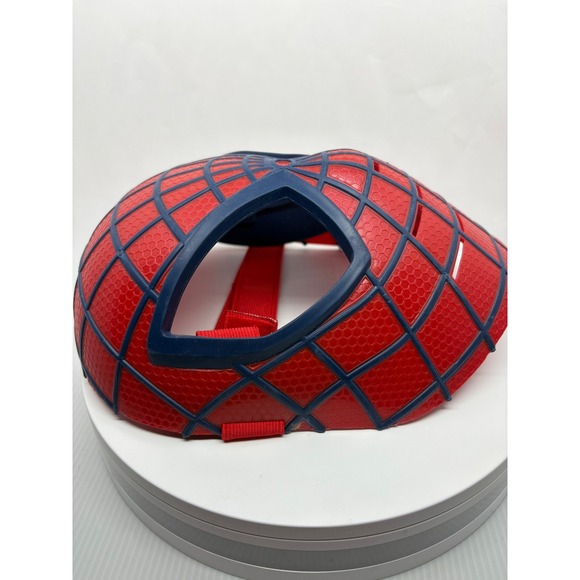 Hard Marvel Spiderman Mask Costume Cosplay Halloween Adult‎ Kids Toy Red Blue - Picture 7 of 8